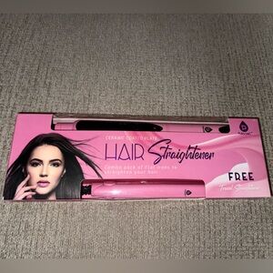 PURSONIC pink straightener and mini straightener